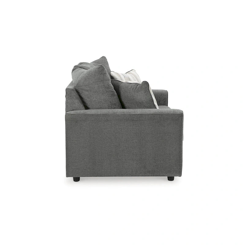Signature Design by Ashley Stairatt graues 4-teiliges Polstermöbel-Set – 86 W x 38 D x 39 H