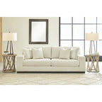 Signature Design by Ashley Maggie fehér, 2 részes kárpitozott garnitúra – 96W x 40D x 37H