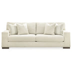 Signature Design by Ashley Maggie fehér, 2 részes kárpitozott garnitúra – 96W x 40D x 37H