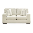 Signature Design by Ashley Maggie fehér, 2 részes kárpitozott garnitúra – 96W x 40D x 37H