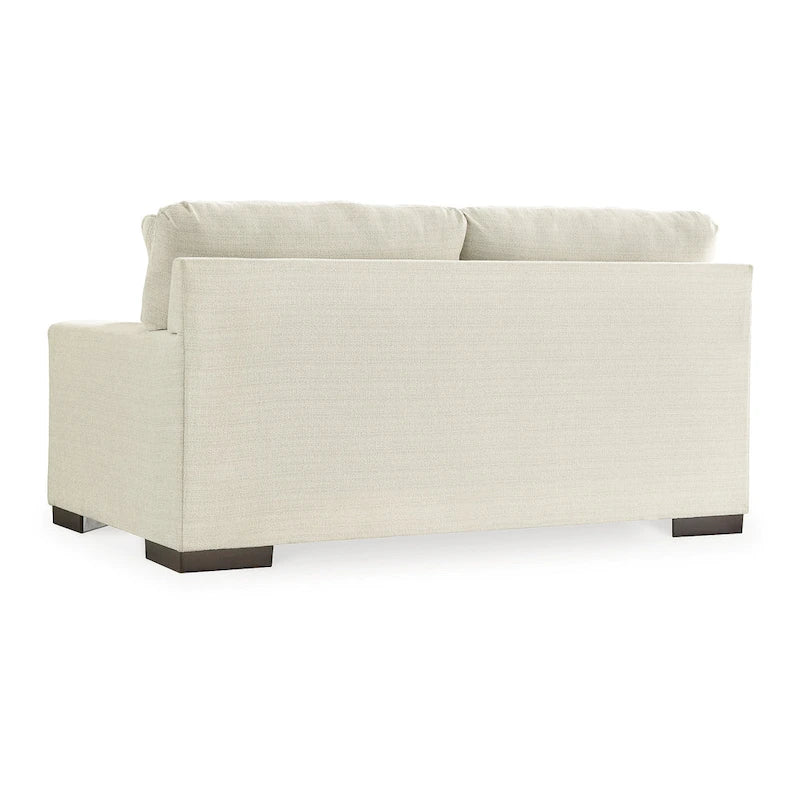 Signature Design by Ashley Maggie fehér, 2 részes kárpitozott garnitúra – 96W x 40D x 37H