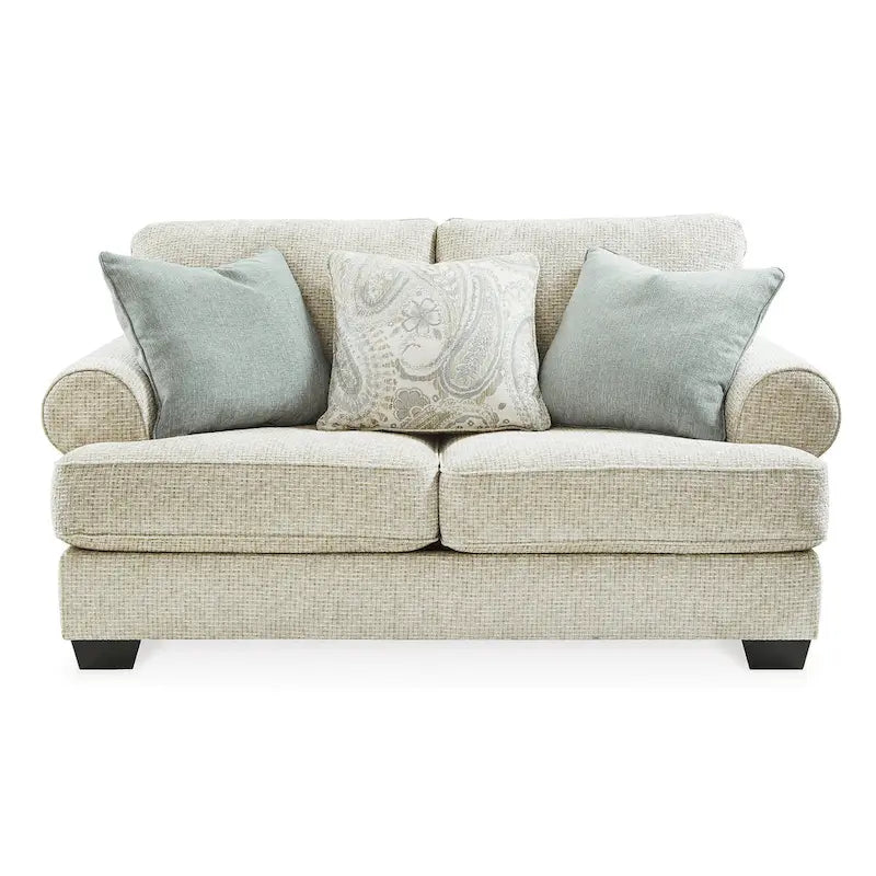 Signature Design by Ashley Monaghan -beige istuinsohva – 74W x 45D x 39H