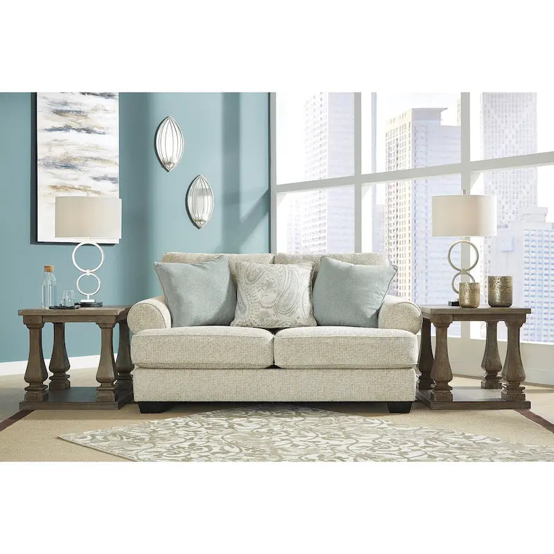 Signature Design by Ashley Monaghan -beige istuinsohva – 74W x 45D x 39H