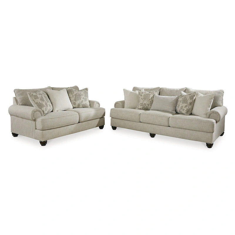 Ensemble de meubles rembourrés beige Asanti de Signature Design by Ashley, 2 pièces – 98W x 44D x 40H