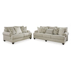 Ensemble de meubles rembourrés beige Asanti de Signature Design by Ashley, 2 pièces – 98W x 44D x 40H