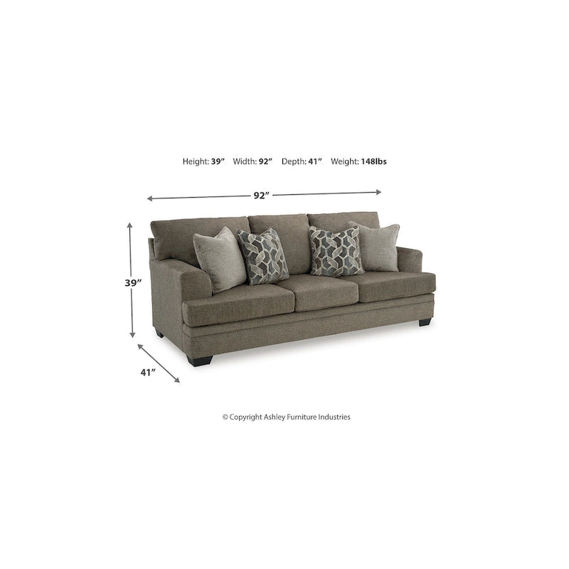Ensemble de rembourrage 2 pièces Signature Design by Ashley Stonemeade - 92W x 41D x 39H