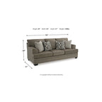 Ensemble de rembourrage 2 pièces Signature Design by Ashley Stonemeade - 92W x 41D x 39H