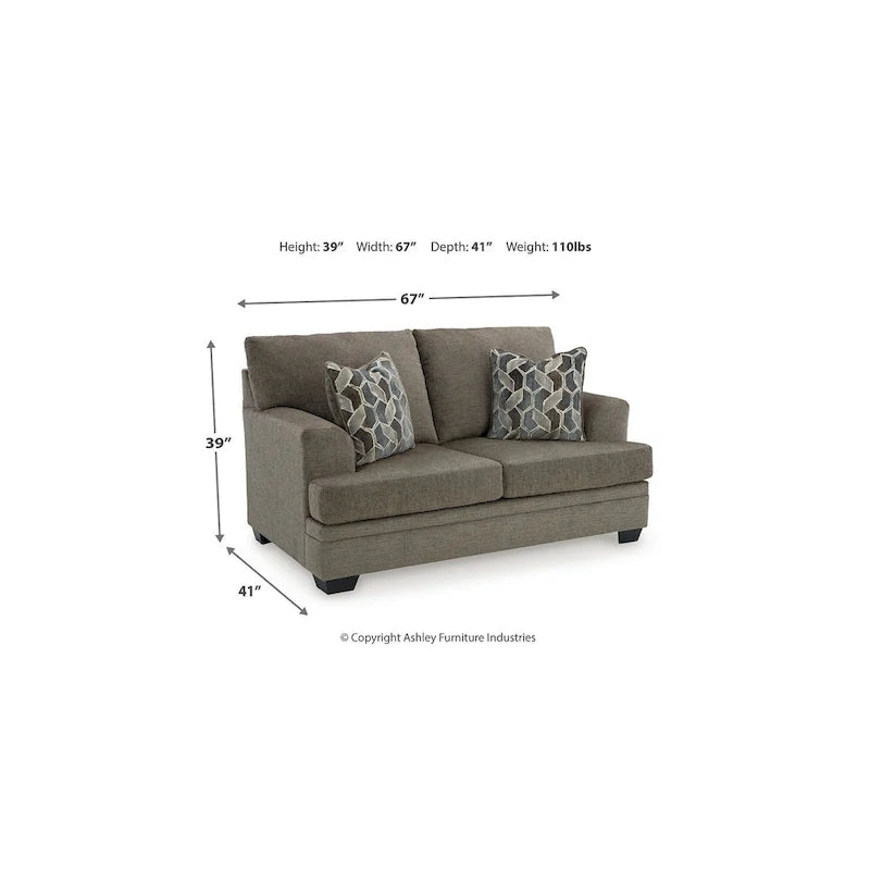 Ensemble de rembourrage 2 pièces Signature Design by Ashley Stonemeade - 92W x 41D x 39H