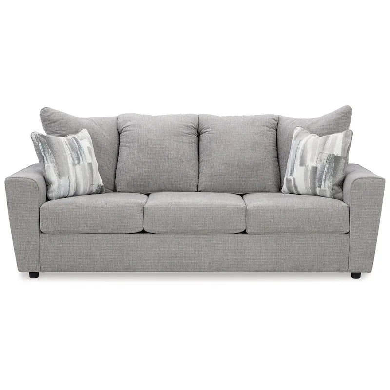 Signature Design by Ashley Stairatt graues 2-teiliges Polstermöbel-Set – 86 W x 38 D x 39 H