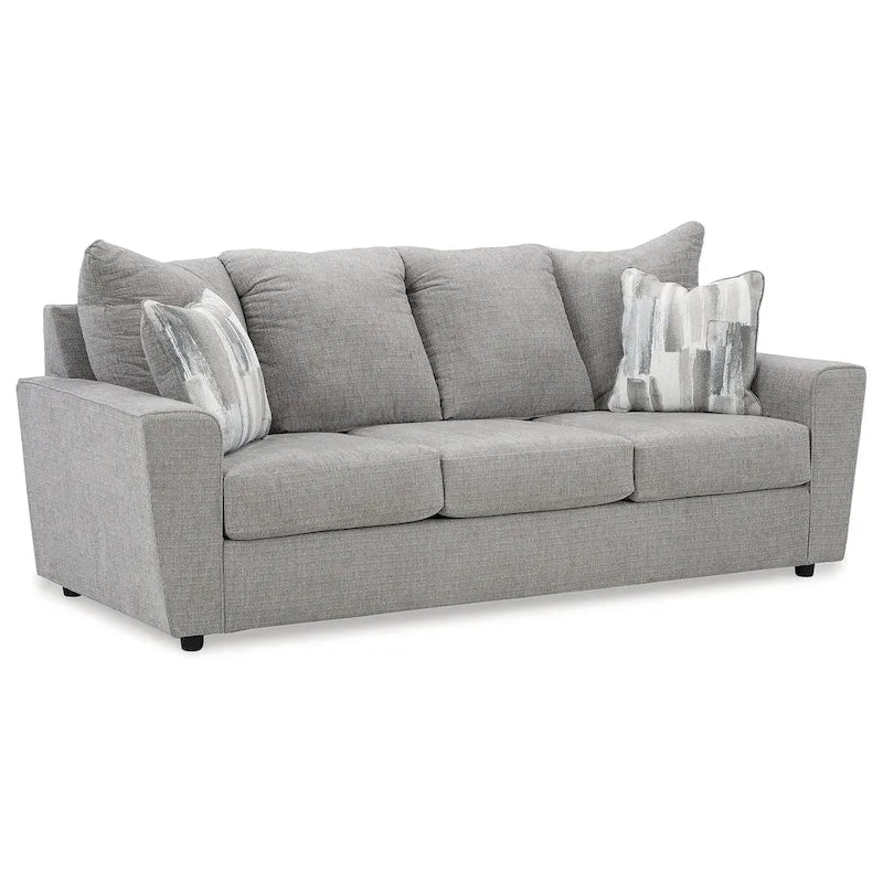 Signature Design by Ashley Stairatt graues 2-teiliges Polstermöbel-Set – 86 W x 38 D x 39 H