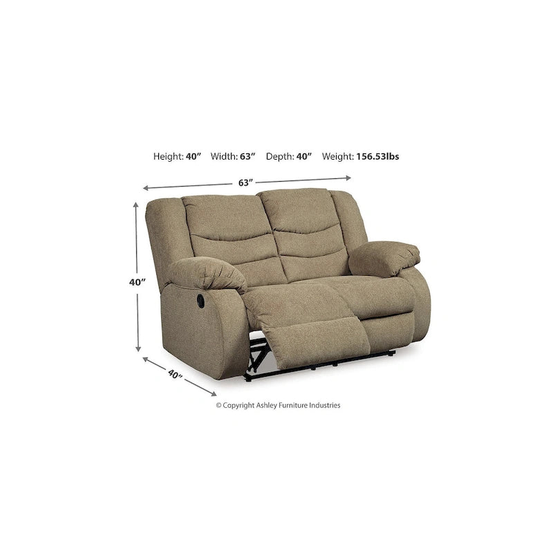 Signature Design by Ashley Tulen 3-teiliges Polstermöbel-Set – 87 W x 40 D x 40 H