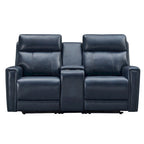 71.5-calowa skórzana elektryczna sofa dwuosobowa Zero Gravity z zagłówkiem, portami USB i USB-C