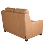 Echtleder-Liegesofa, 56-Zoll-Zweisitzer mit Dreifachmotor, elektrischer Zero-Wall-Verstellung und USB- sowie USB-C-Anschluss