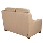 Echtleder-Liegesofa, 56-Zoll-Zweisitzer mit Dreifachmotor, elektrischer Zero-Wall-Verstellung und USB- sowie USB-C-Anschluss