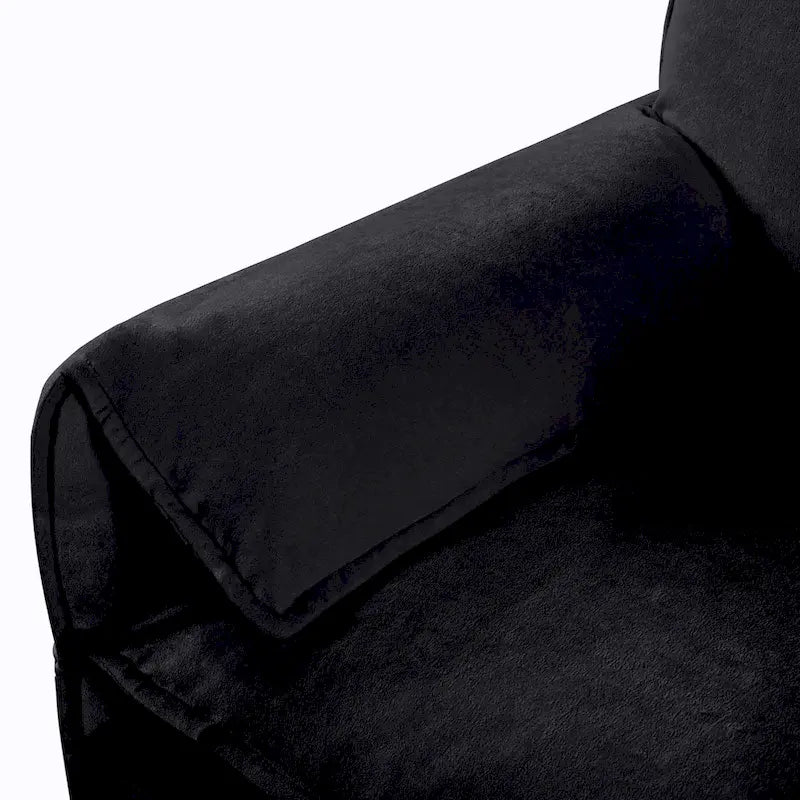 Conjunto de sofá y sillones decorativos de chenilla de 2 piezas, con 2 sillones extragrandes y asientos de 29.92 de profundidad (capacidad de 800 lb)