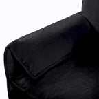 Conjunto de sofá y sillones decorativos de chenilla de 2 piezas, con 2 sillones extragrandes y asientos de 29.92 de profundidad (capacidad de 800 lb)