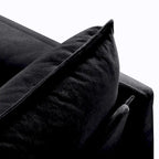 Conjunto de sofá y sillones decorativos de chenilla de 2 piezas, con 2 sillones extragrandes y asientos de 29.92 de profundidad (capacidad de 800 lb)