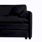 Conjunto de sofá y sillones decorativos de chenilla de 2 piezas, con 2 sillones extragrandes y asientos de 29.92 de profundidad (capacidad de 800 lb)