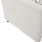 Conjunto de sofá y sillones decorativos de chenilla de 2 piezas, con 2 sillones extragrandes y asientos de 29.92 de profundidad (capacidad de 800 lb)