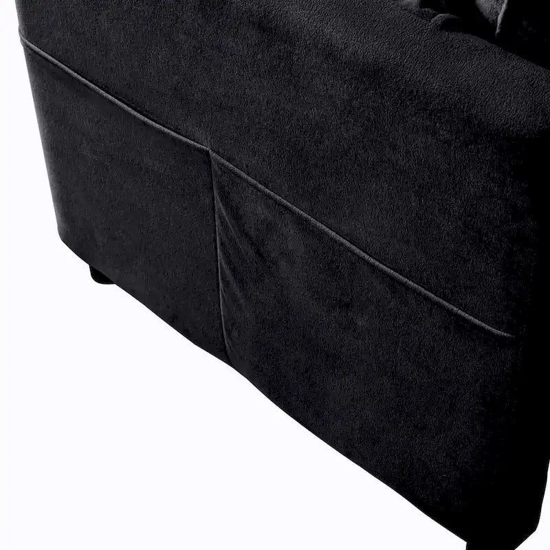 2-teiliges Chenille-Loveseat-Sofa-Set Cloud 75.59 mit tiefer Sitzfläche und 4 Kissen