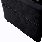2-teiliges Chenille-Loveseat-Sofa-Set Cloud 75.59 mit tiefer Sitzfläche und 4 Kissen