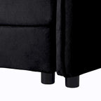 2-teiliges Chenille-Loveseat-Sofa-Set Cloud 75.59 mit tiefer Sitzfläche und 4 Kissen
