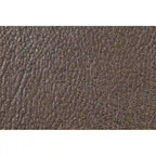 Modernes manuell verstellbares 1-Sitzer-Sofa mit Konsole, 1-teilig, für das Wohnzimmer, dunkel kaffeefarbener atmungsaktiver Kunstlederbezug