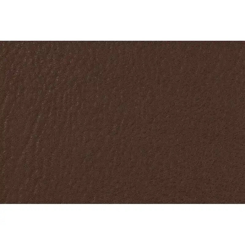 Modernes manuell verstellbares 1-Sitzer-Sofa mit Konsole, 1-teilig, für das Wohnzimmer, dunkel kaffeefarbener atmungsaktiver Kunstlederbezug