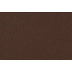 Modernes manuell verstellbares 1-Sitzer-Sofa mit Konsole, 1-teilig, für das Wohnzimmer, dunkel kaffeefarbener atmungsaktiver Kunstlederbezug
