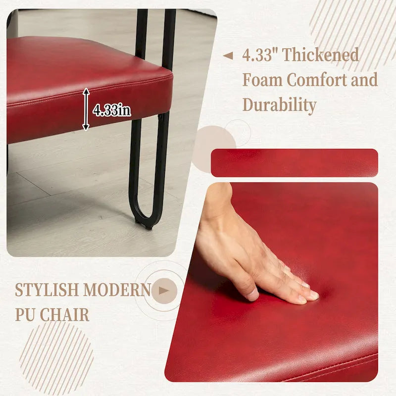 Loveseat moderno House Hold, sofá de 2 plazas de tela de chenilla, con brazos y patas metálicas para la sala de estar
