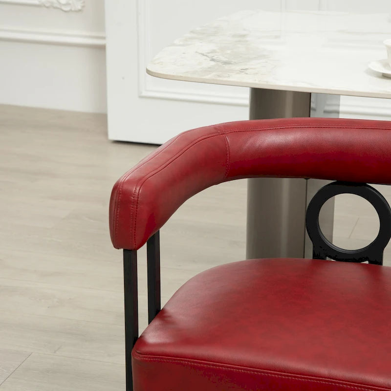 Loveseat moderno House Hold, sofá de 2 plazas de tela de chenilla, con brazos y patas metálicas para la sala de estar