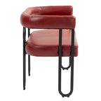 Loveseat moderno House Hold, sofá de 2 plazas de tela de chenilla, con brazos y patas metálicas para la sala de estar