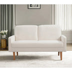Samt-Zweisitzer-Sofa