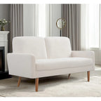 Samt-Zweisitzer-Sofa
