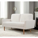 Samt-Zweisitzer-Sofa