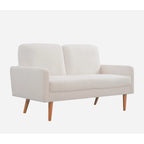 Samt-Zweisitzer-Sofa