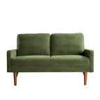 Samt-Zweisitzer-Sofa
