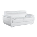 Sofa loveseat z prawdziwej skóry