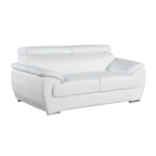 Sofa loveseat z prawdziwej skóry