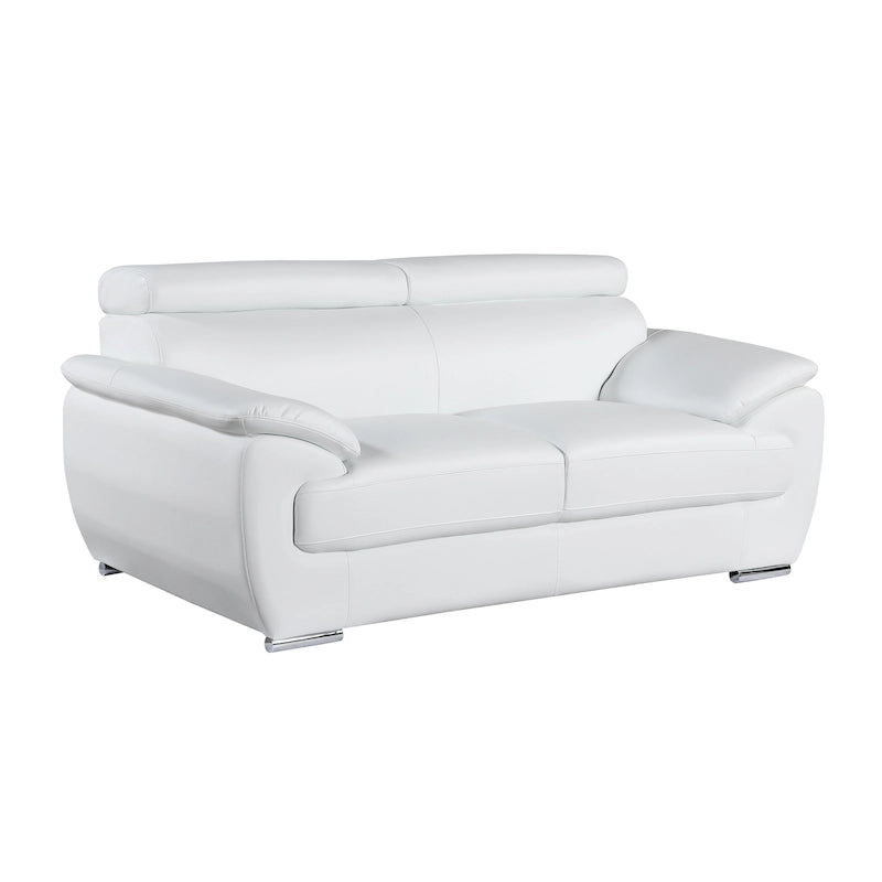 Sofa loveseat z prawdziwej skóry