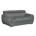 Sofa loveseat z prawdziwej skóry