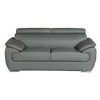 Sofa loveseat z prawdziwej skóry