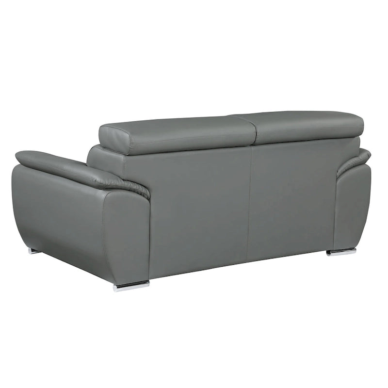 Sofa loveseat z prawdziwej skóry
