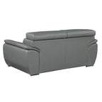 Sofa loveseat z prawdziwej skóry