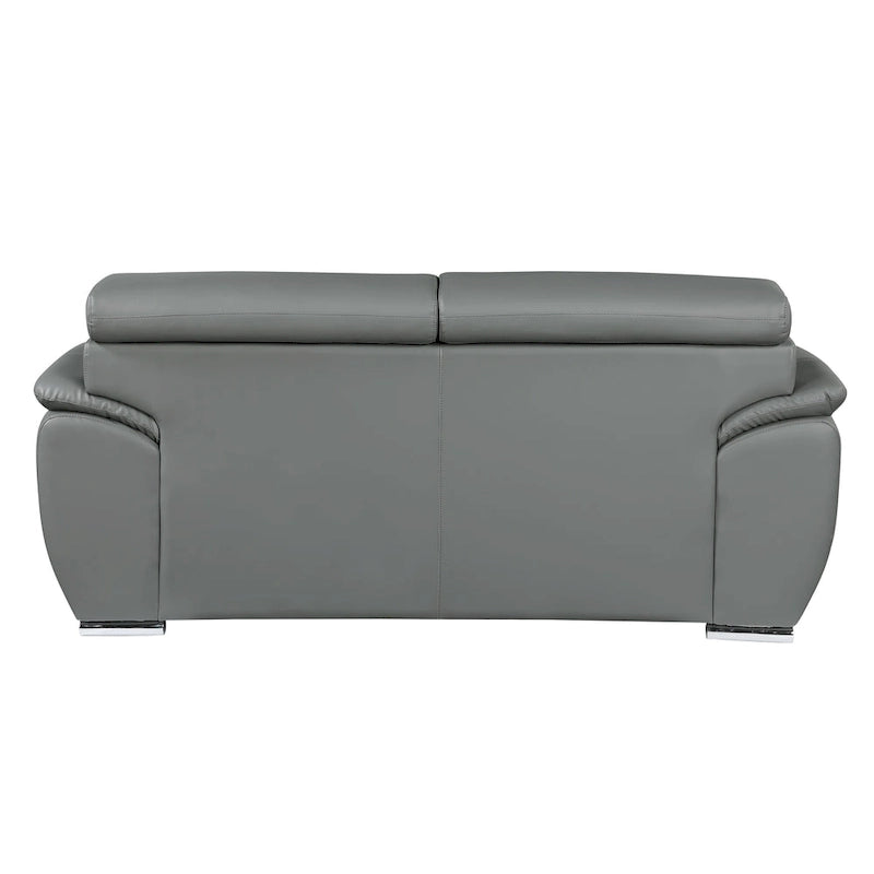 Sofa loveseat z prawdziwej skóry
