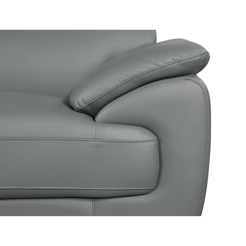 Sofa loveseat z prawdziwej skóry