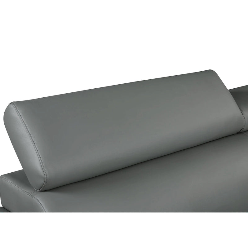 Sofa loveseat z prawdziwej skóry