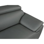 Sofa loveseat z prawdziwej skóry