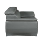 Sofa loveseat z prawdziwej skóry