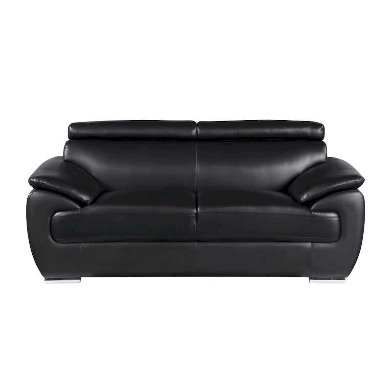 Sofa loveseat z prawdziwej skóry